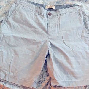 Light blue shorts with white lining